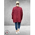NO.1 BY OX Trui Turtle Neck Syrah Red